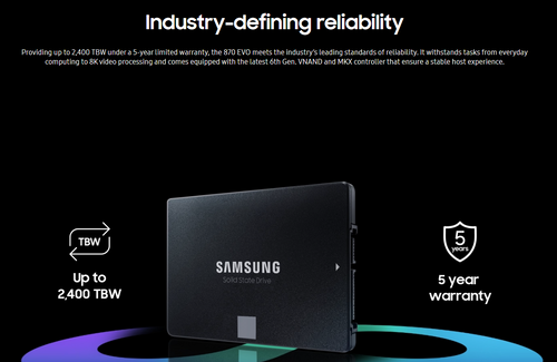 Samsung 870 Evo 2.5-inch SATA III 6G Magician software solid state drive Samsung 870 Evo 2.5-inch SATA III 6G Magician software solid state drive